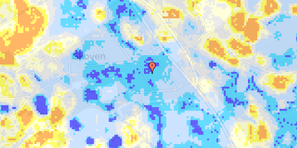 Ekstrem regn på Egetoften 9