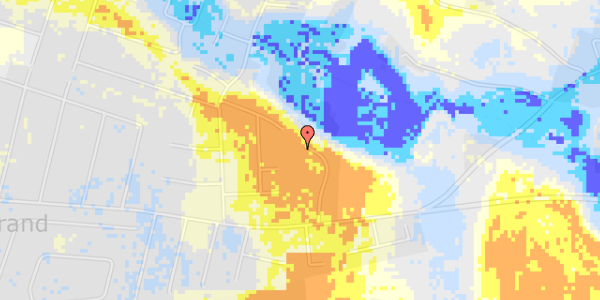 Ekstrem regn på Ellemosevej 23