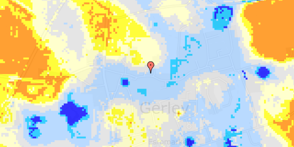 Ekstrem regn på Enghaven 15