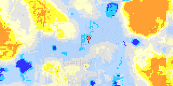 Ekstrem regn på Enghaven 29