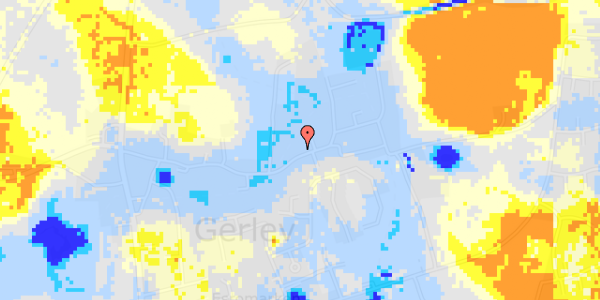 Ekstrem regn på Enghaven 35