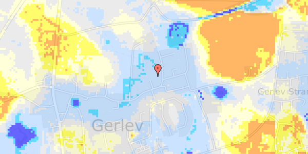 Ekstrem regn på Enghaven 37D