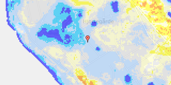 Ekstrem regn på Fasanvej 2