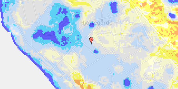 Ekstrem regn på Fasanvej 3