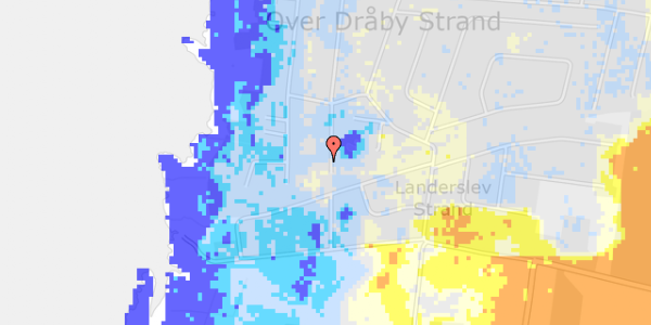 Ekstrem regn på Fasanvænget 8