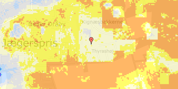 Ekstrem regn på Fyrrebakken 10