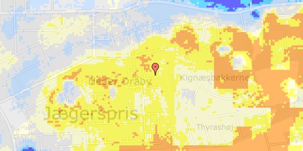 Ekstrem regn på Fyrreknolden 22