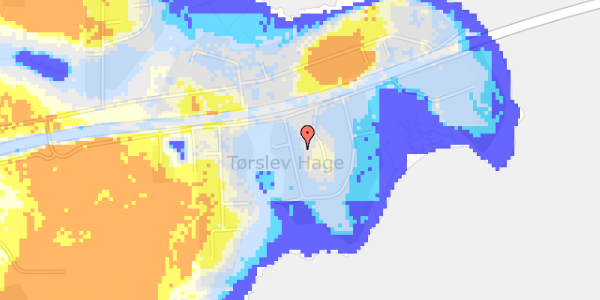 Ekstrem regn på Fælledvej 3