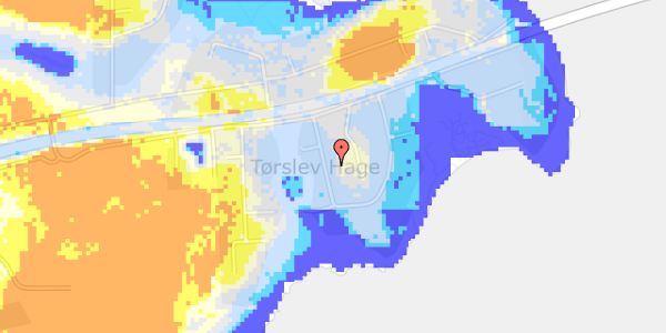 Ekstrem regn på Fælledvej 5