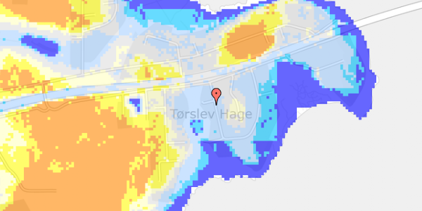 Ekstrem regn på Fælledvej 6