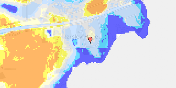 Ekstrem regn på Fælledvej 9