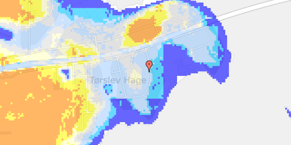 Ekstrem regn på Fælledvej 19