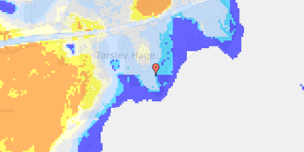 Ekstrem regn på Fælledvej 20