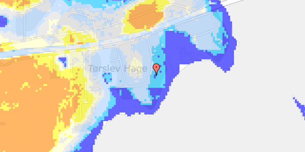 Ekstrem regn på Fælledvej 26