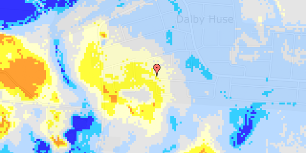 Ekstrem regn på Gedehøjvej 6