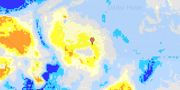 Ekstrem regn på Gedehøjvej 10