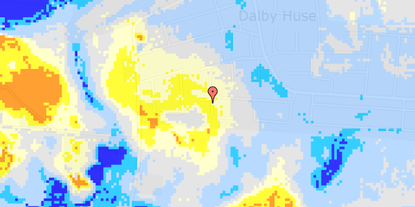 Ekstrem regn på Gedehøjvej 12