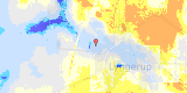 Ekstrem regn på Gammel Dalbyvej 10