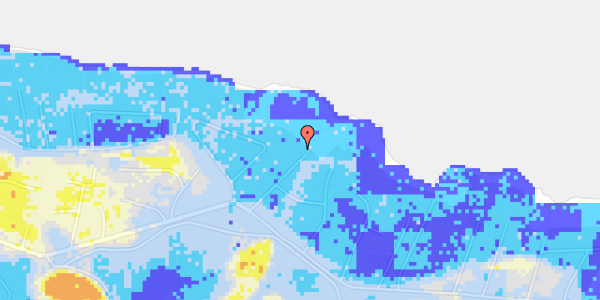 Ekstrem regn på Goldbjergvej 19