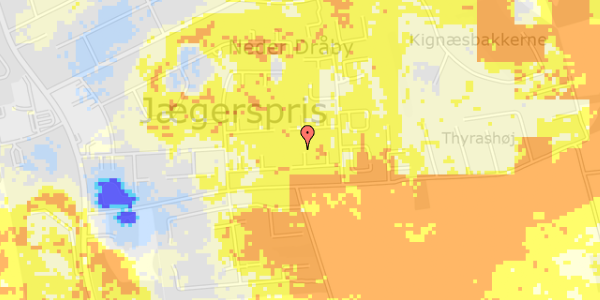 Ekstrem regn på Gyvelkrogen 14