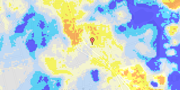 Ekstrem regn på Harevej 7A