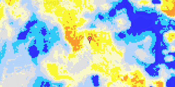 Ekstrem regn på Harevej 15