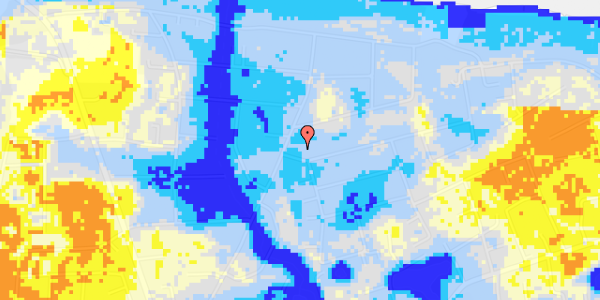 Ekstrem regn på Helgesvej 1