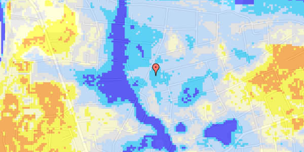 Ekstrem regn på Helgesvej 2