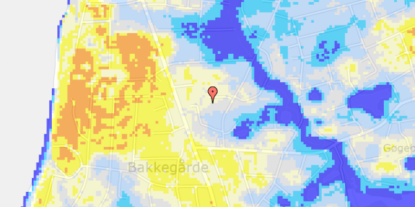 Ekstrem regn på Hjaltesvej 7