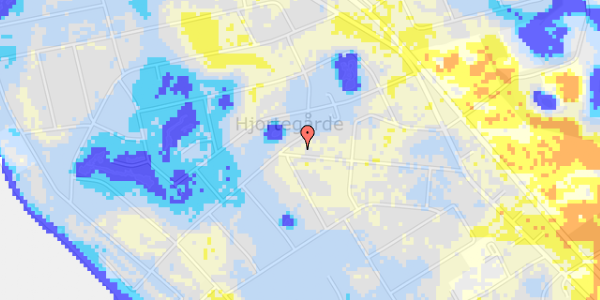 Ekstrem regn på Hjortevej 32