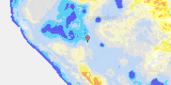 Ekstrem regn på Hjortevej 47