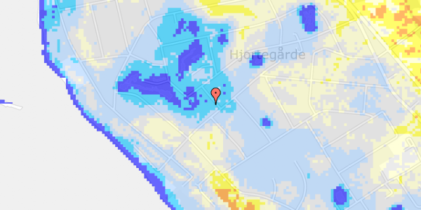 Ekstrem regn på Hjortevej 50