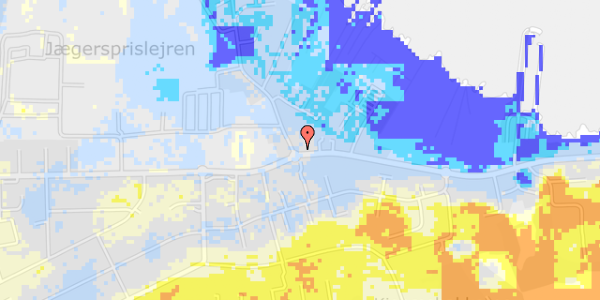 Ekstrem regn på Hovedgaden 101A