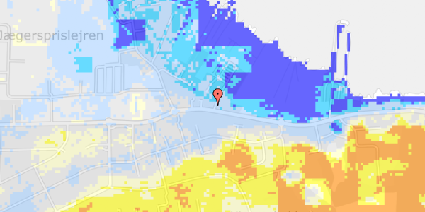 Ekstrem regn på Hovedgaden 117