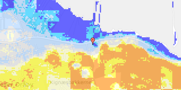 Ekstrem regn på Hovedgaden 150