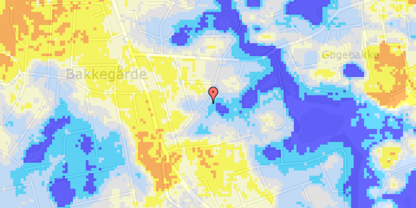 Ekstrem regn på Hyldebakken 12