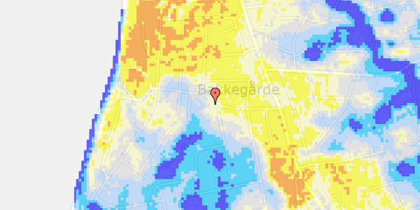 Ekstrem regn på Isefjordvej 14