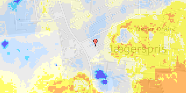 Ekstrem regn på Kastanievej 6