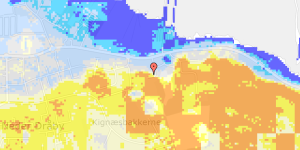 Ekstrem regn på Kignæskrogen 4