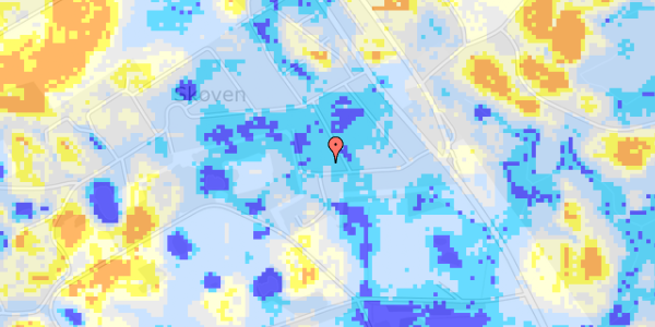 Ekstrem regn på Klokkervej 20