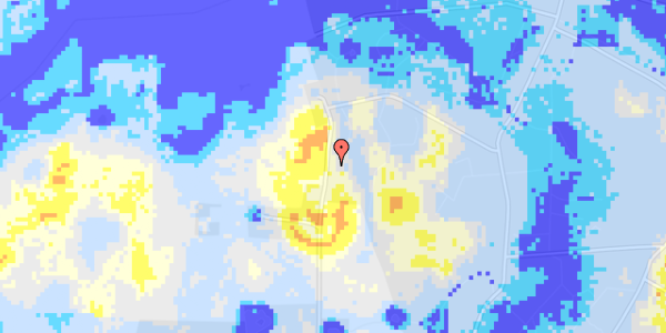 Ekstrem regn på Kobbelvangsvej 8A