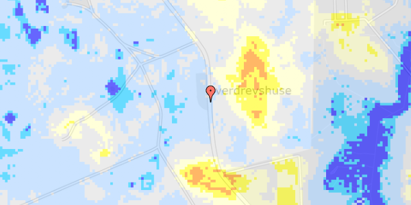 Ekstrem regn på Kulhusvej 11A