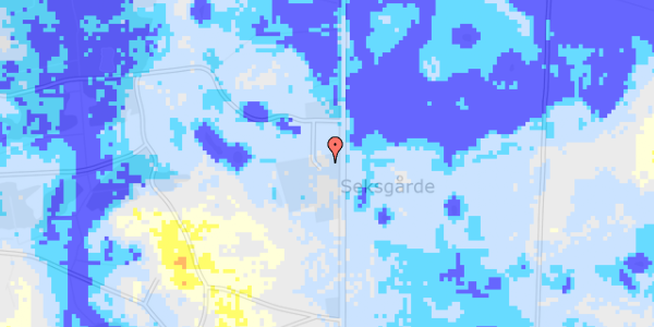 Ekstrem regn på Kulhusvej 33