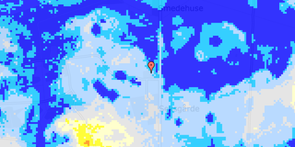 Ekstrem regn på Kulhusvej 35