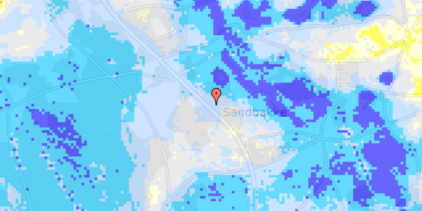 Ekstrem regn på Kulhusvej 48