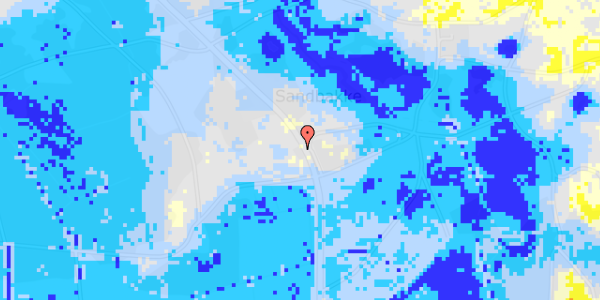 Ekstrem regn på Kulhusvej 49