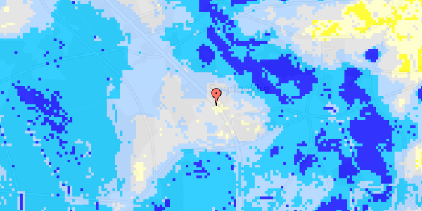 Ekstrem regn på Kulhusvej 51