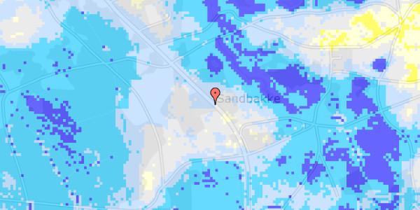 Ekstrem regn på Kulhusvej 53