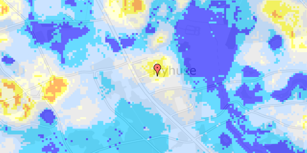 Ekstrem regn på Kulhusvej 62