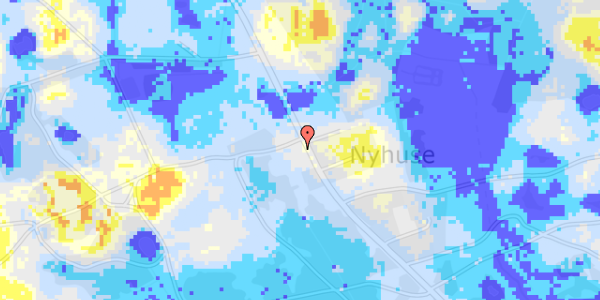 Ekstrem regn på Kulhusvej 63